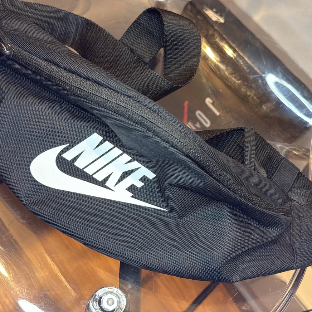 Nike Black Belt Bag for Men